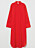 Trendiga färger 2021: röd skjortklänning