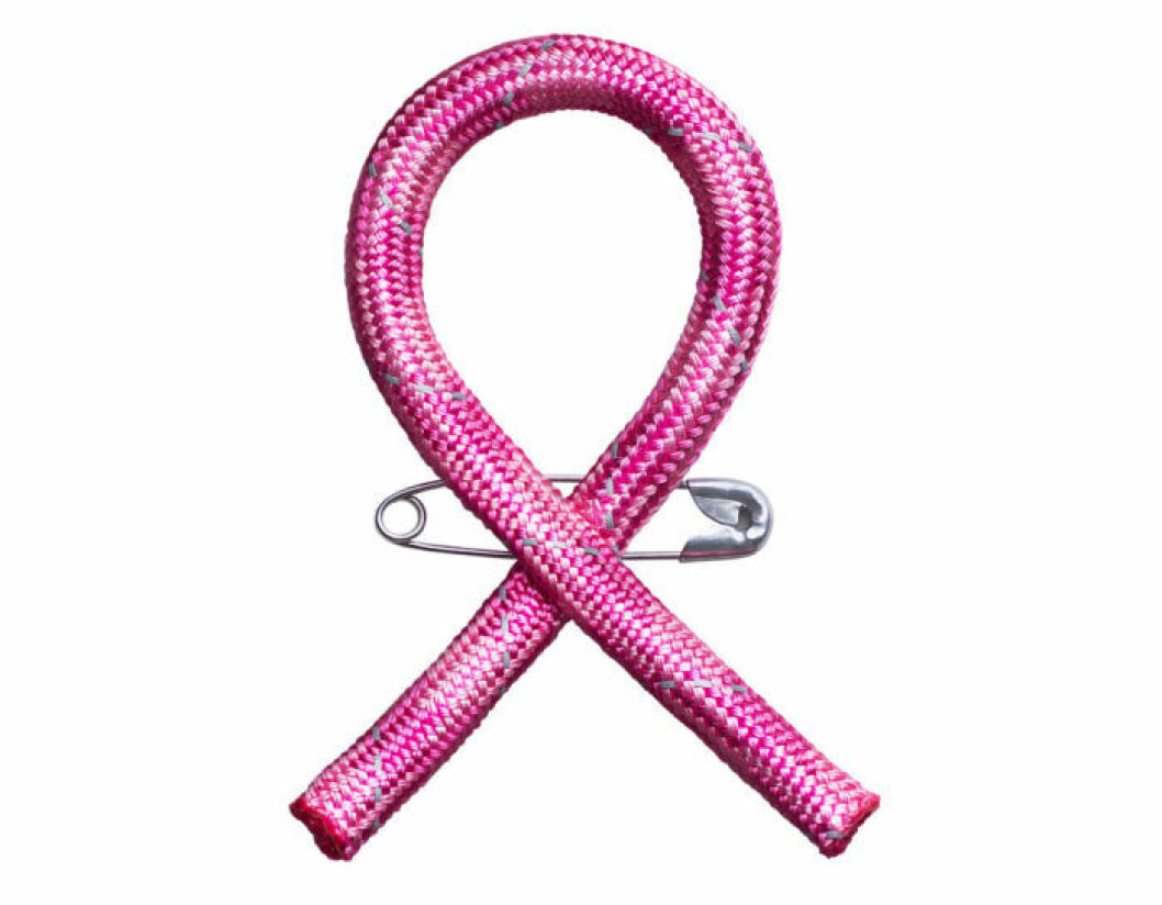 Årets Rosa band är ett litet rep. Årets Rosa Bandet är ett litet rep.