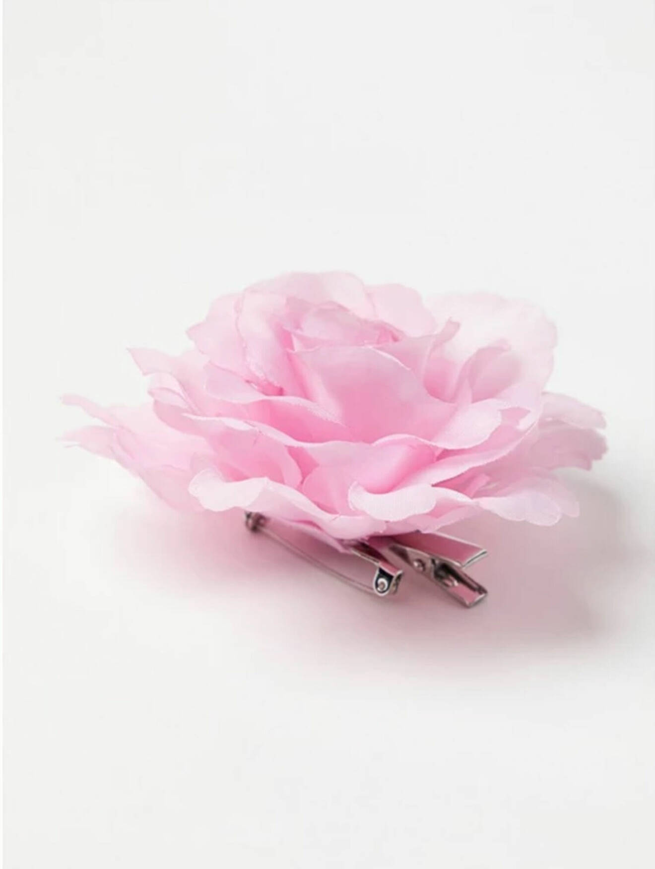 Rosa brosch blomma tyg Lindex
