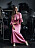 Rosa klänning från Lars Wallins prèt-a-porter kollektion