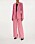 rosa helkostym med rakt snitt och vida kostymbyxor för dam från dante6