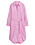 rosa skjortklänning med midjeskärp för dam från arket