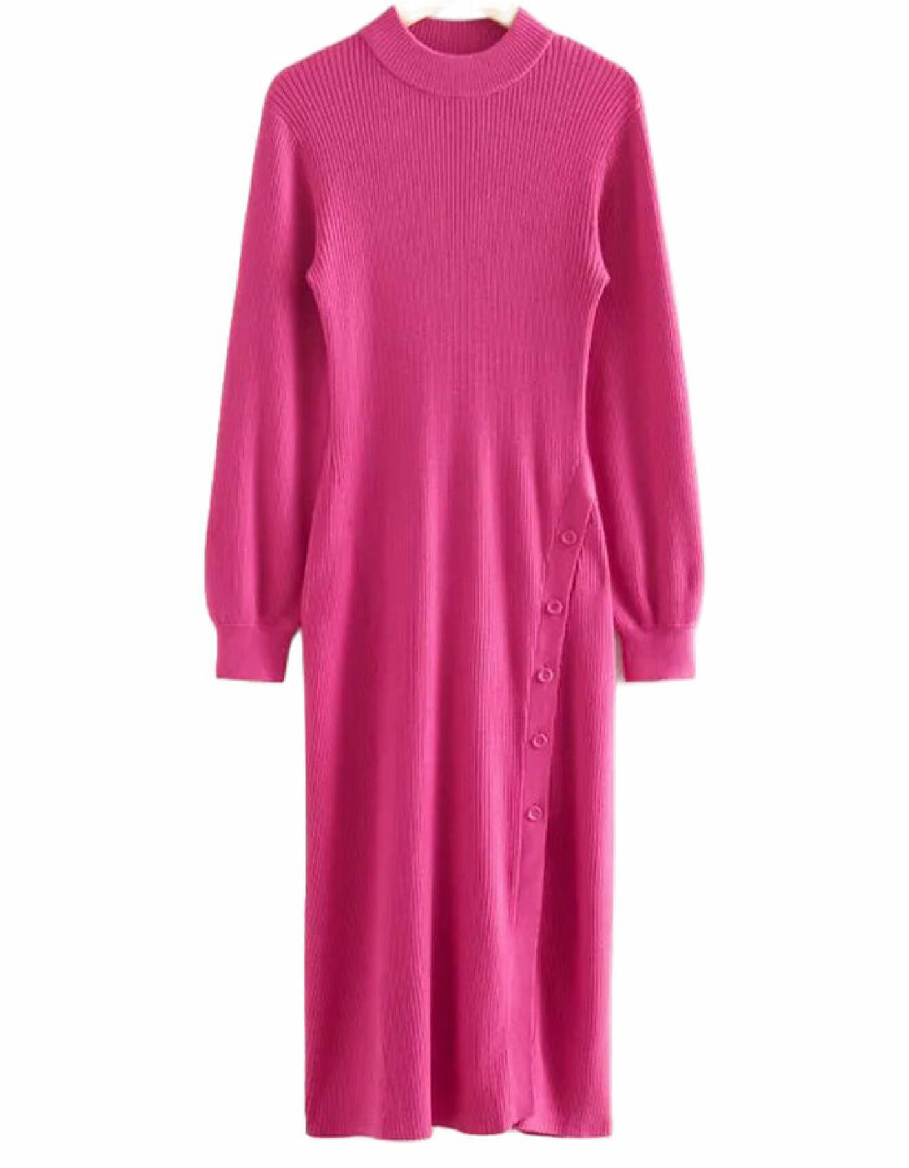 rosa stickad klänning för dam från &amp; Other STories