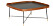 Fyrkantigt bord med runda kanter