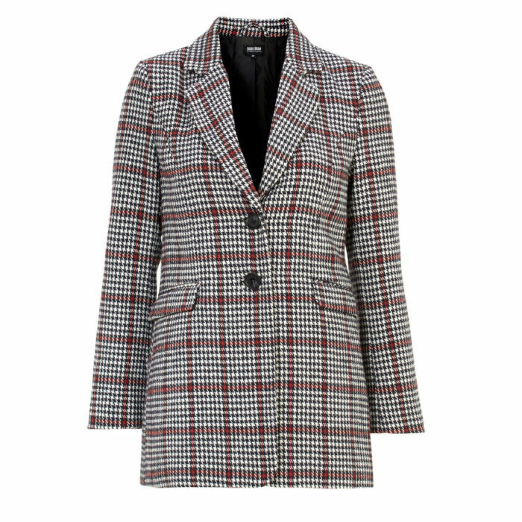 Rutig blazer från Bubbleroom