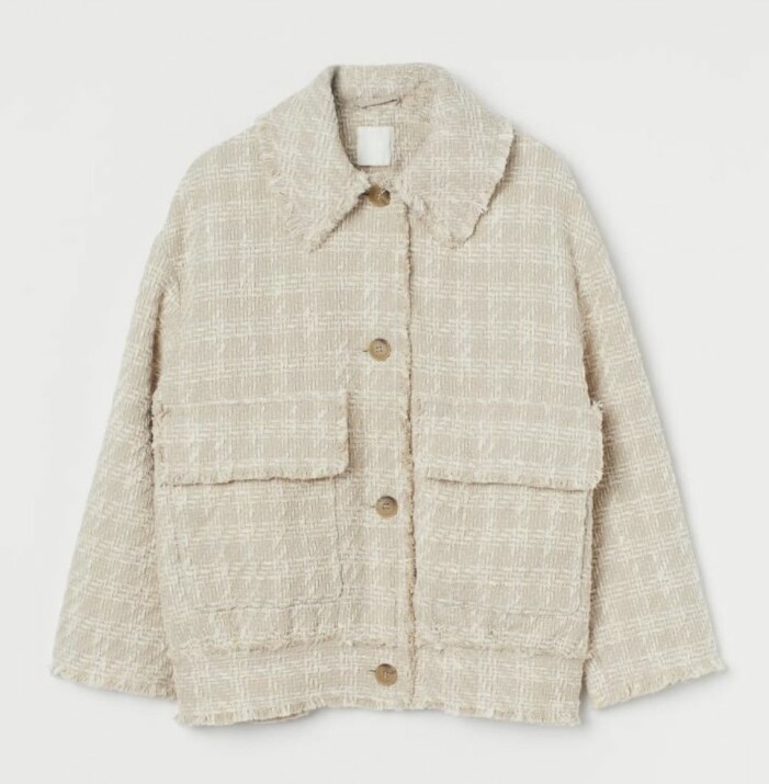 rutig jacka H&M