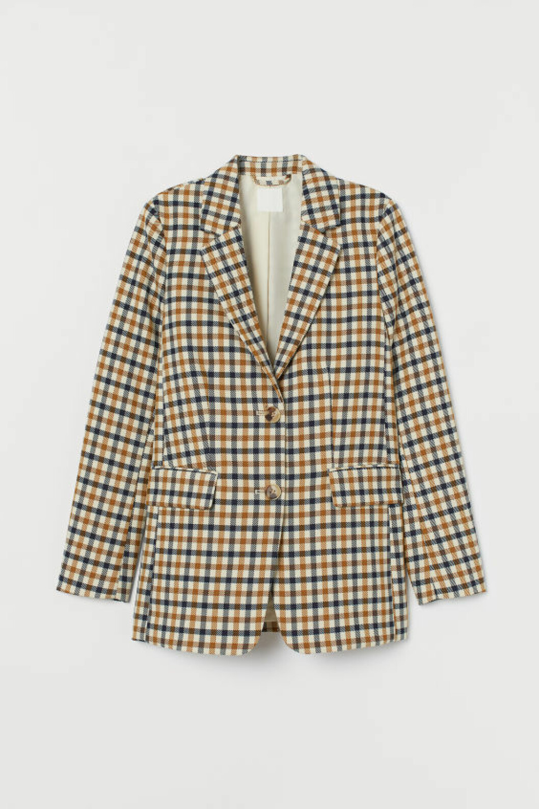 Rutig kavaj från H&M