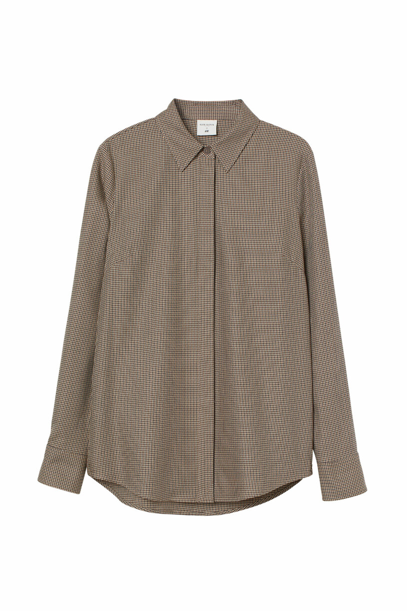 rutig skjorta Giuliva Heritage x H&M