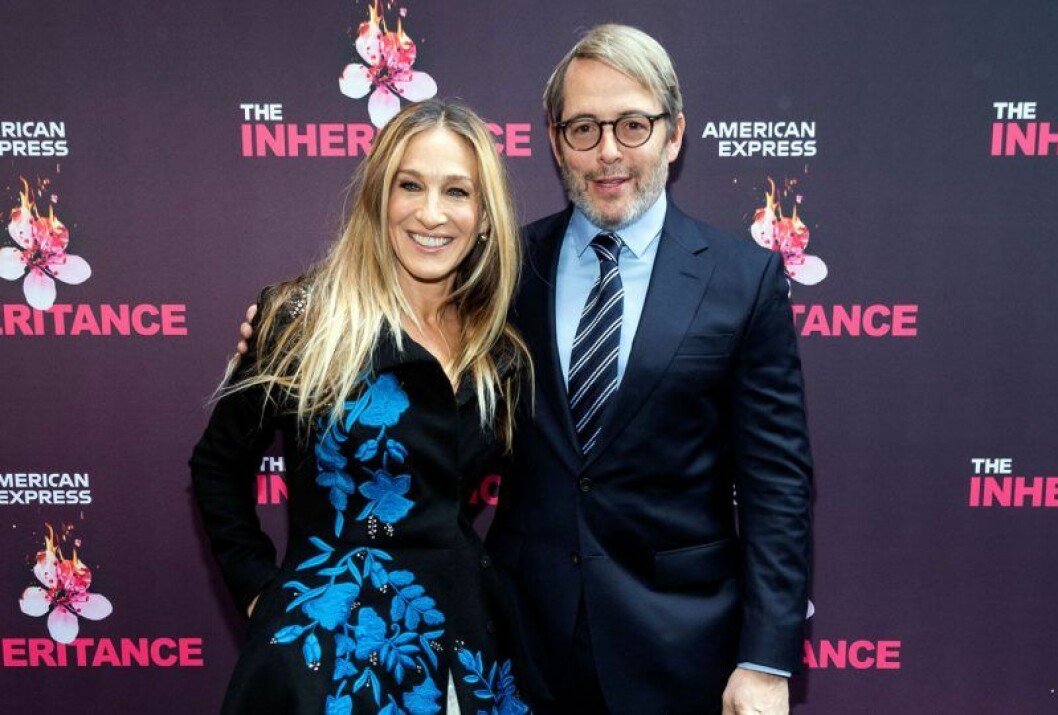 1997 gifte sig Sarah Jessica Parker och Matthew Broderick. Sarah Jessica Parker och Matthew Broderick på röda mattan