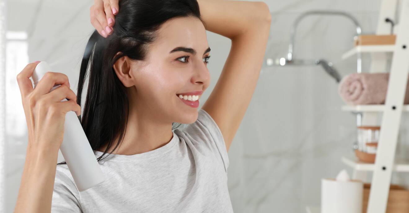 Så applicerar du torrschampo – hur använder man torrschampo