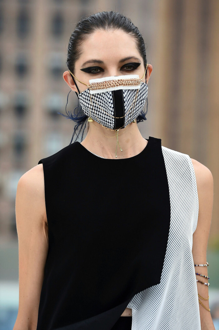 Salisas visning under New York Fashion Week.