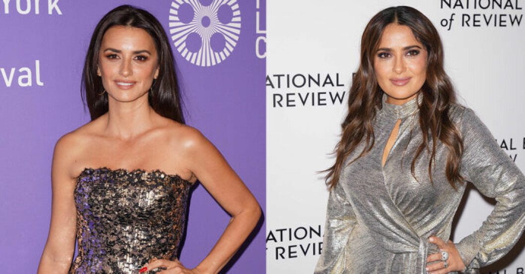 Salma Hayek och Penelope Cruz