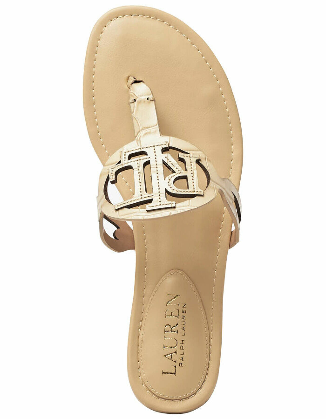 sandaler i skinn för dam på rea från Ralph Lauren