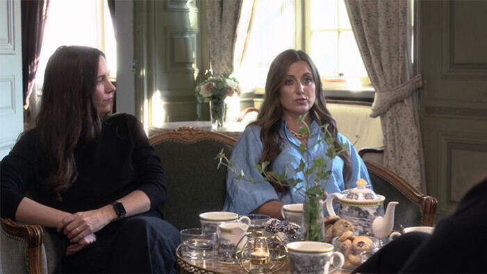 Louise Winblad och Sanna Lundell.
