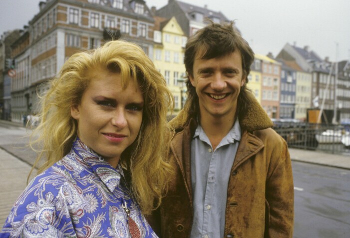 Sanne Salomonsen och Mats Ronander.