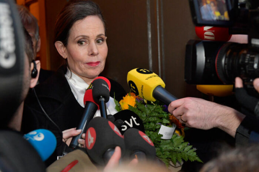 Som ständig sekreterare i Svenska akademien fanns Sara Danius mitt i stormens öga när det blåste som mest kring institutionen. Hennes öppna sommarprat var tveklöst en av sommarens mest uppmärksammade. Bild: IBL Sara Danius, tidigare ständig sekreterare Svenska akademien