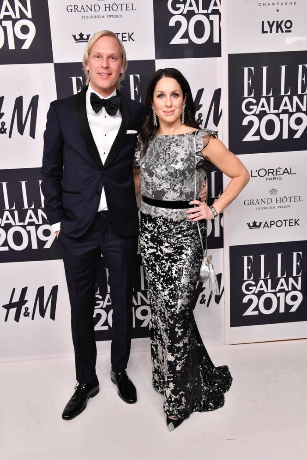 Jonas Unger med sin partner Sara Sommerfeld