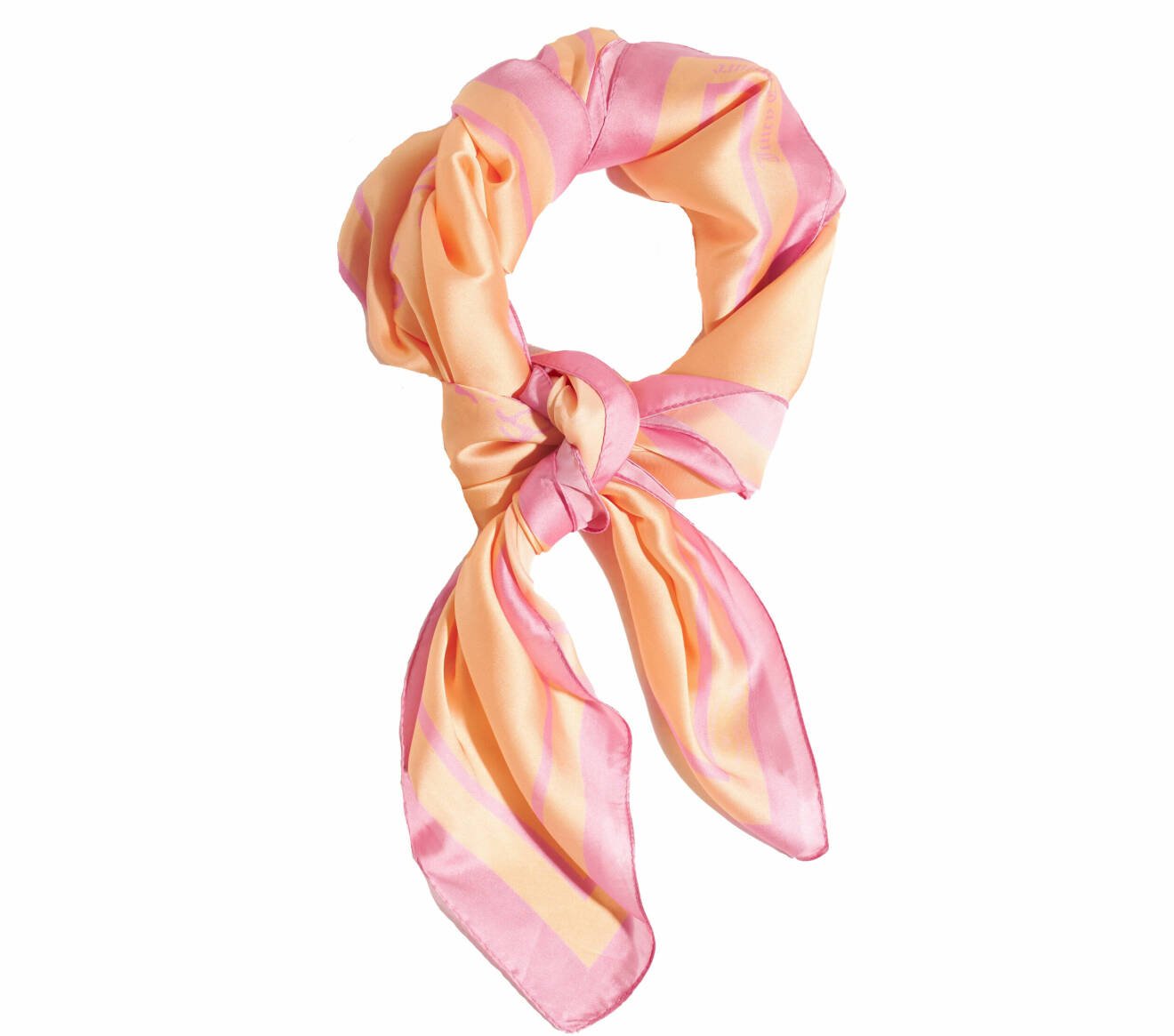 Rosa och orange scarf dam från Juicy Couture.