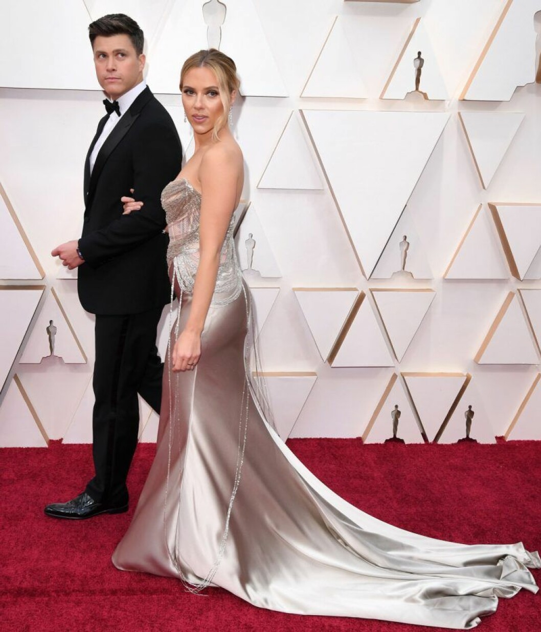 Scarlett Johansson och Colin Jost