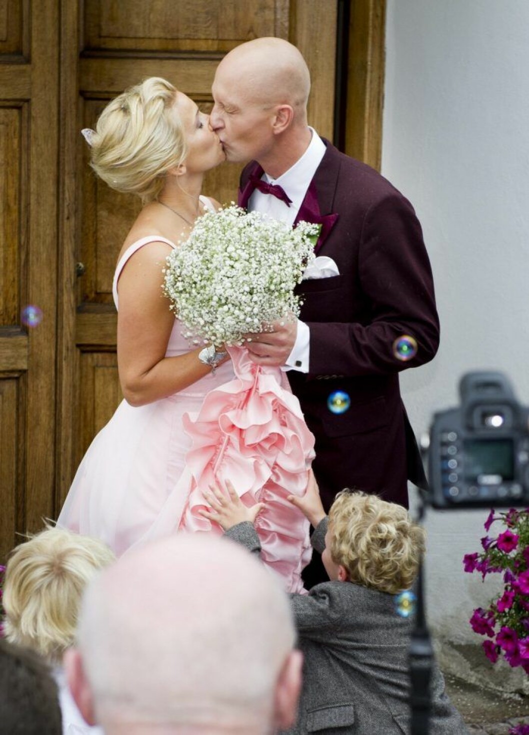 Foto: Tomas Leprince/TT Tina Nordström och maken Martin