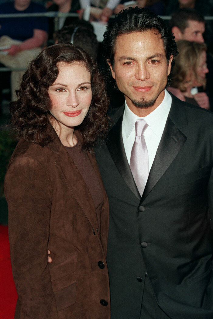 Julia Roberts och Benjamin Bratt var ihop när hon träffade sin make. Julia Roberts och Benjamin Bratt.