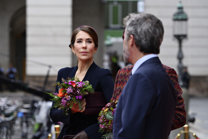 Kronprinsessan Mary i oktober.