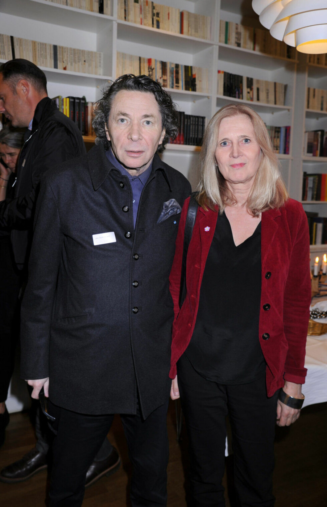 Jean-Claude Arnault och Katarina Frostensson i 2015.