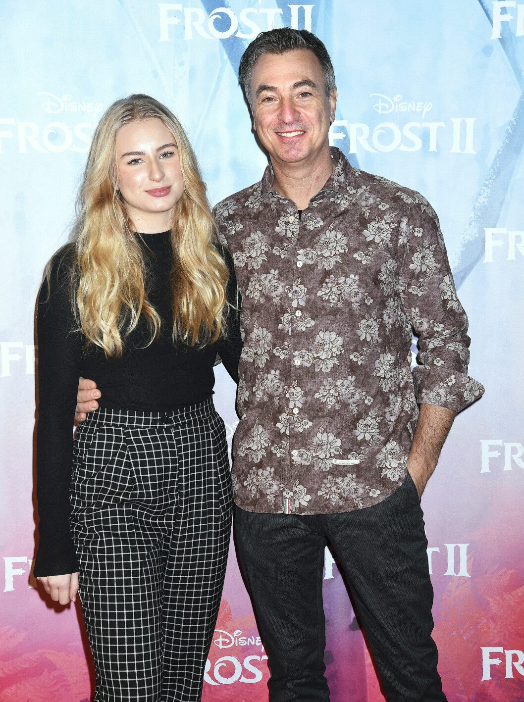 Tareq Taylor med dotter Ellen på röda mattan. tareq och ellen taylor