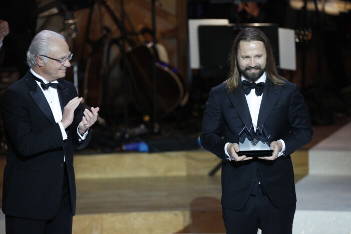 Max Martin, Denniz Pops lärling, förärades med Polarpriset 2016.