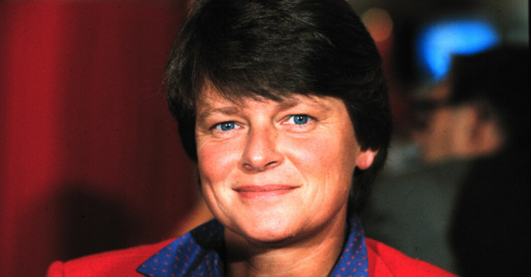 Gro Harlem Bruntland.