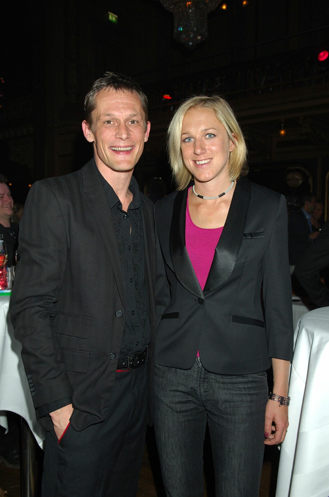 Måns Herngren och Kajsa Bergqvist år 2005.