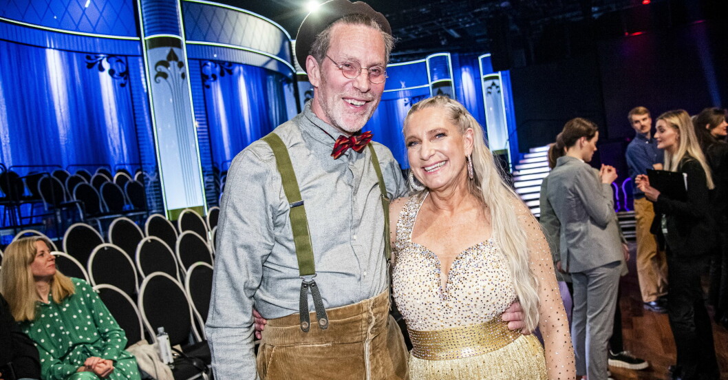 Gustav åkte upp till Stockholm för att stötta Marie Mandelmann i Let's dance. Gustav åkte upp till Stockholm för att stötta Marie Mandelmann i Let's dance.