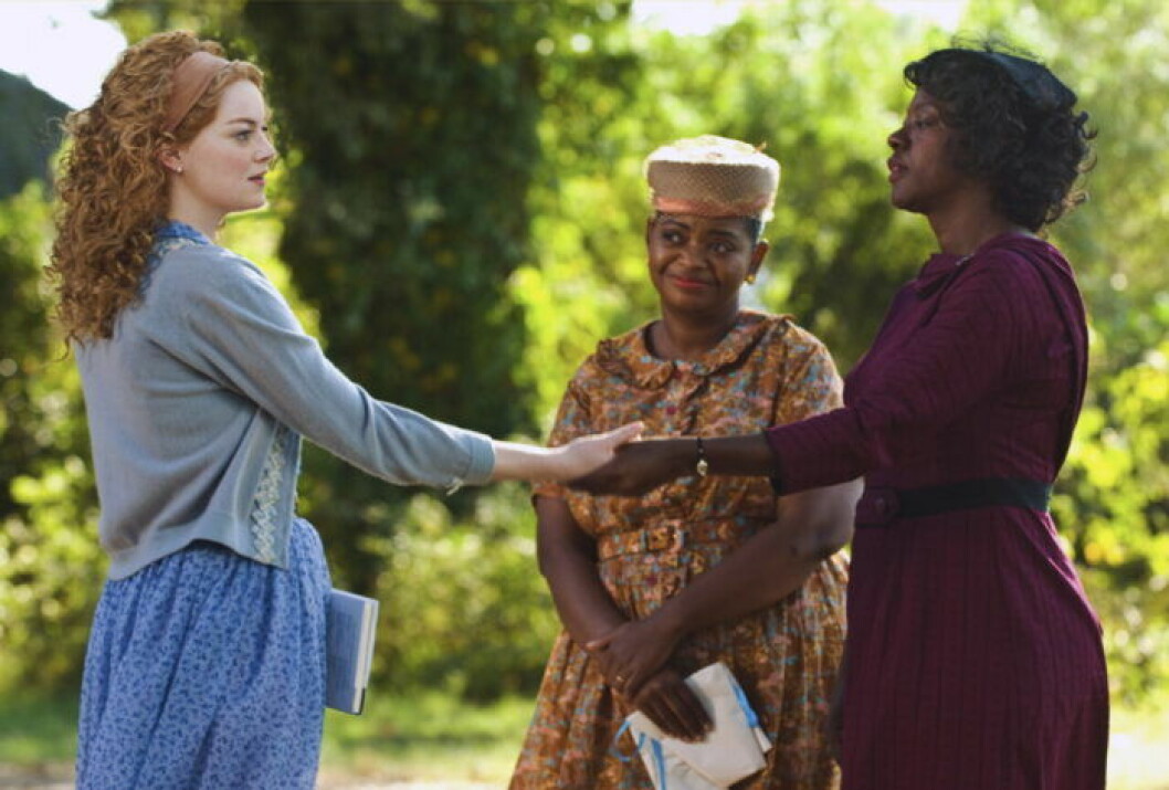Emma Stone, Octavia Spencer och Viola Davis i <em>The Help</em>. Emma Stone, Octavia Spencer och Viola Davis i The Help.