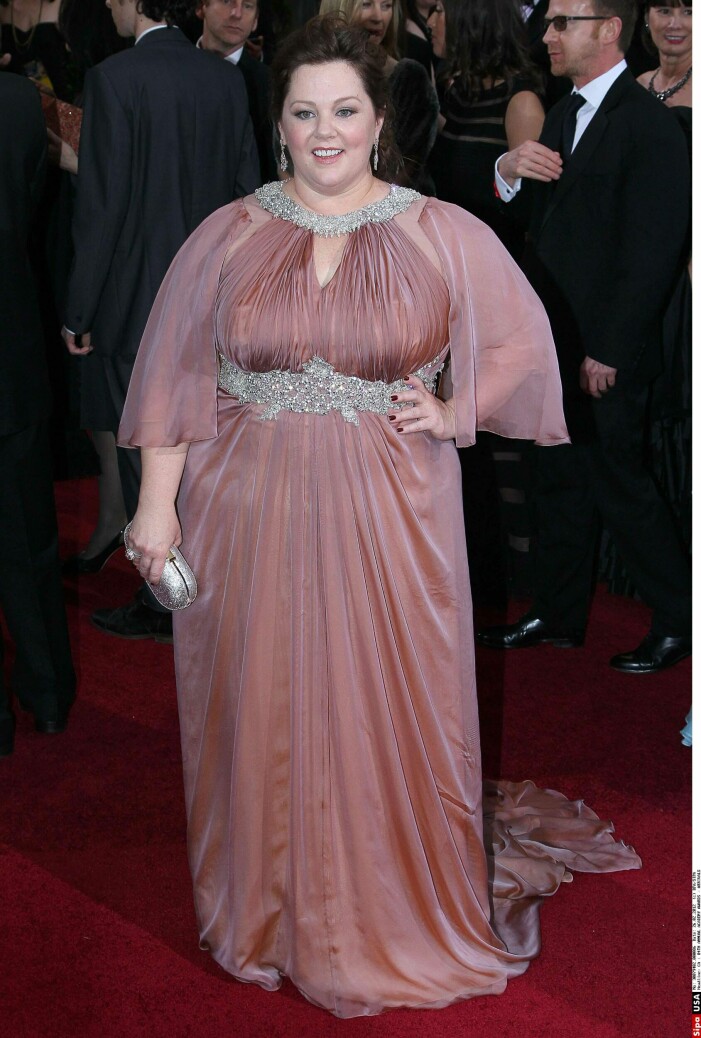Melissa McCarthy på Oscarsgalan 2012.