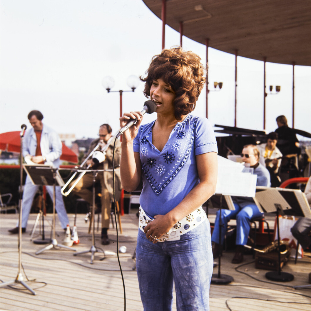 Lill-Babs på Skansen 1971. Lill-Babs på Skansen 1971.