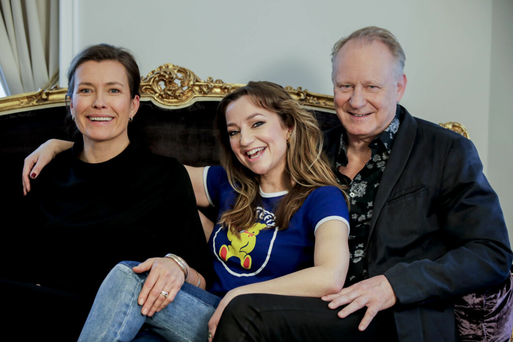 Norska regissören Maria Södahl har gjort film av det personliga traumat att få en dödsdom vid ett cancerbesked. Huvudrollerna i ”Hopp” spelas av Stellan Skarsgård och Andrea Bræin Hovig. Foto: TT