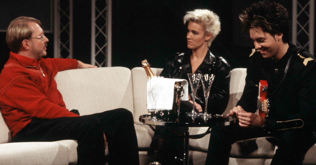 Jacob Dahlin och Roxette 1988.