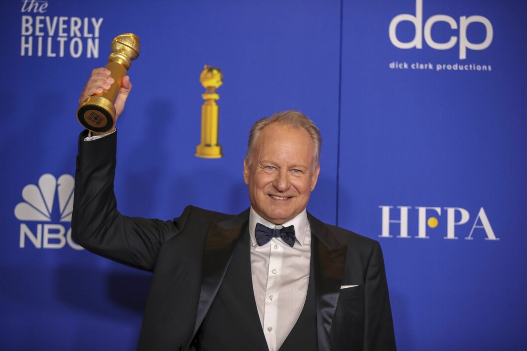I januari 2019 vann Stellan Skarsgård en Golden Globe för sin roll i HBO-succén ”Chernobyl”. Fler priser har det blivit sedan dess. Foto: TT