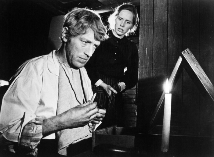 Max von Sydow och Liv Ullmann i Utvandrarna.