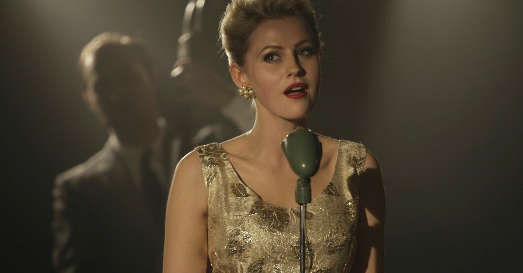 Edda Magnason som Monica Zetterlund. Edda Magnason som Monica Zetterlund i filmen Monica Z.
