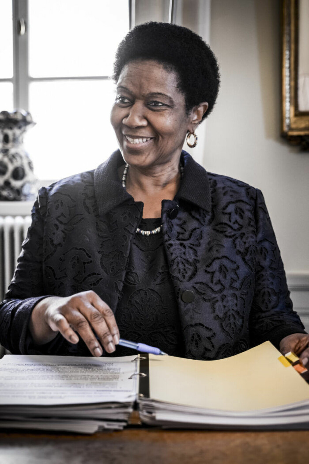 Phumzile Mlambo-Ngcuka är chef för UN Women. Phumzile Mlambo-Ngcuka, chef för UN Women, besöker Sverige och UD.