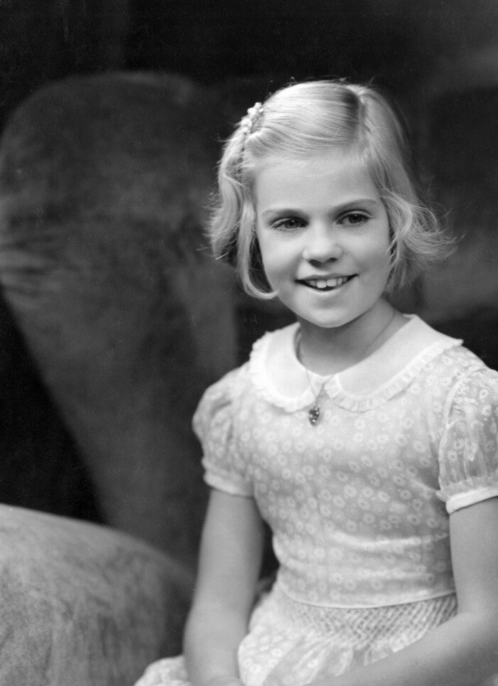 Prinsessan Margaretha, 8 år.