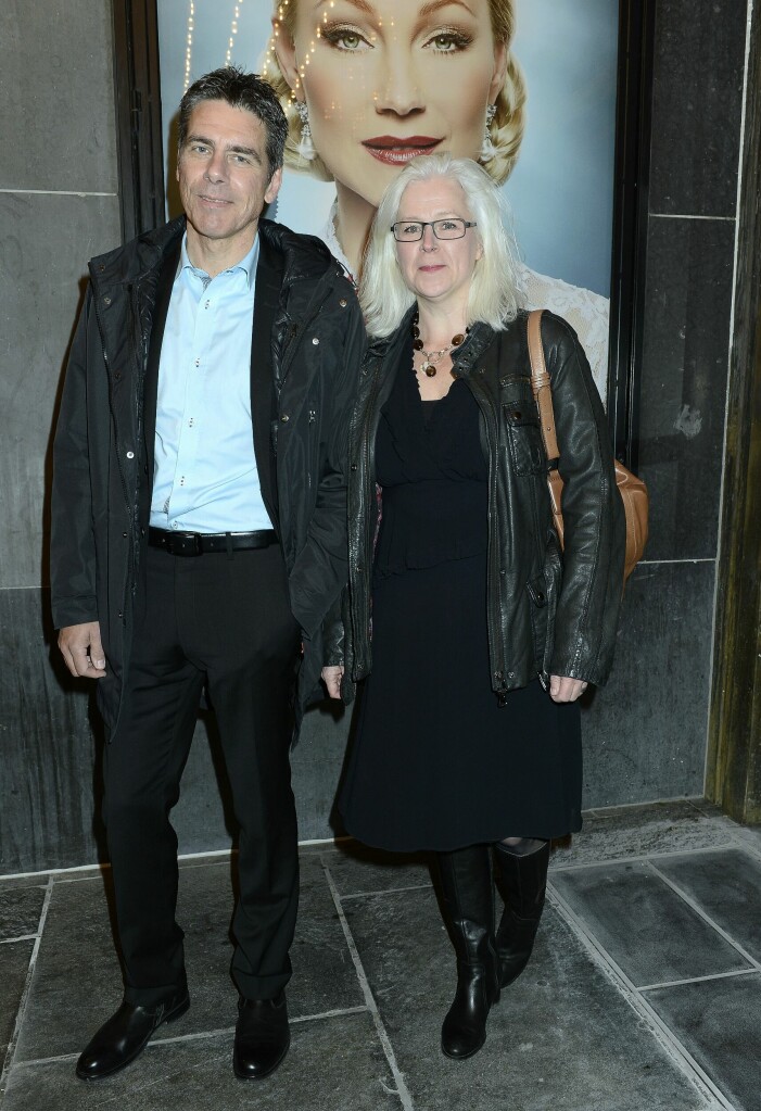 Mikael Tornving med Gunilla, 2014.
