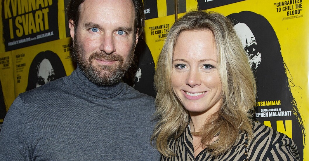 Niclas Engsäll och Carolina Neurath på galapremiär i början av förra året.