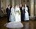 År 1961 var det kungligt bröllop i Stockholm när prinsessan Birgitta och prins Johann Georg von Hohenzollern gifte sig. Lillebror kronprins Carl Gustaf syns till höger i bild.