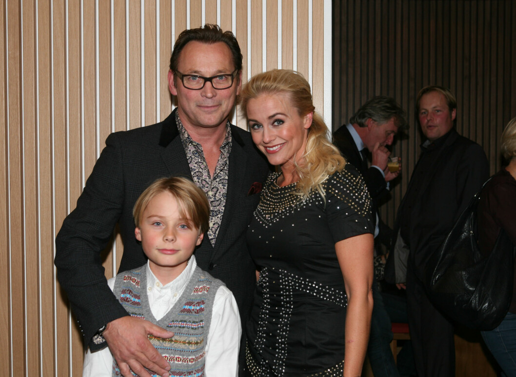Djon Claussen, Johanna Lind och sonen Daniel på event 2010. Djon Claussen, Johanna Lind och sonen Daniel på event 2010.