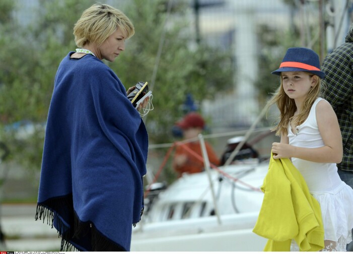 Heather Mills med dottern Beatrice.