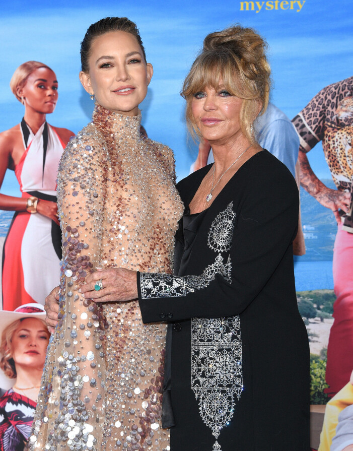 Kate Hudson och Goldie Hawn på biopremiär.