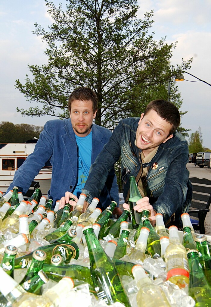 Filip Hammar och Fredrik Wikingsson 2004.