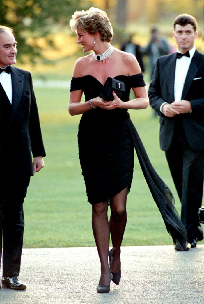 Diana i sin revanschklänning
